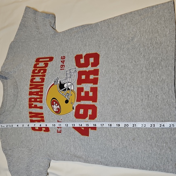 49ers San Francisco Gray T-shirt Mens Small NFL - Picture 4 of 4